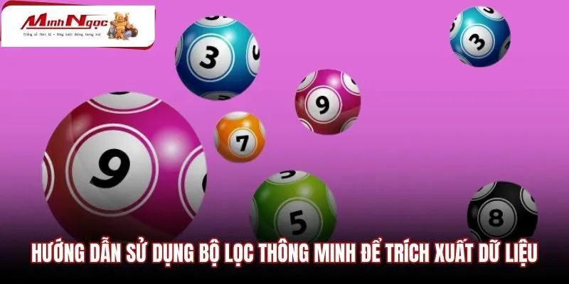 Bộ lọc thông minh trích xuất dữ liệu kết quả nhanh chóng